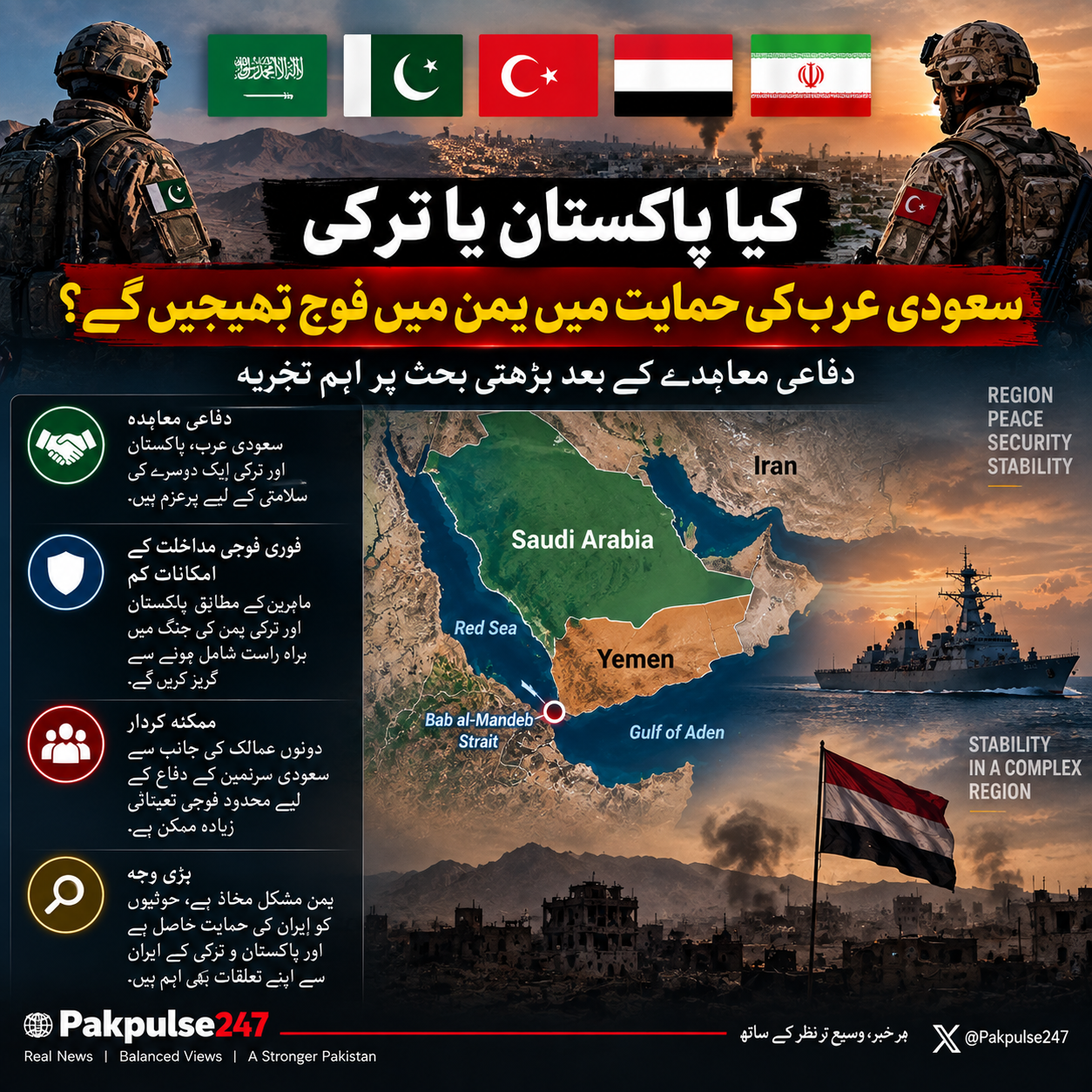 Pakistan, Turkiye and Yemen War: Will Makkah Defence Pact Pull Them Into Saudi-Houthi Conflict?