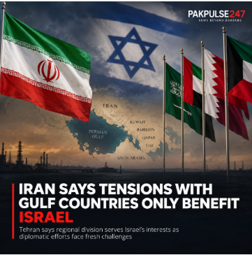 Iran Says Israel Is Sole Beneficiary of Tensions With Gulf Countries